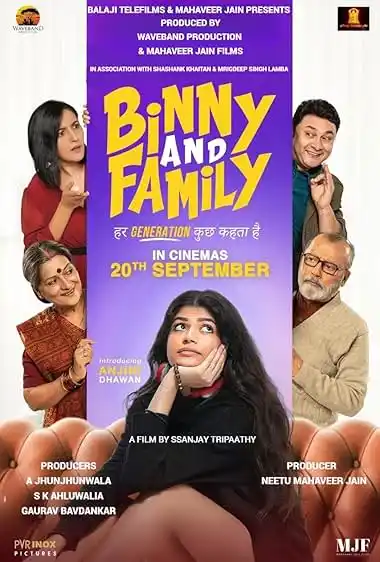 Binny and Family (2024) Poster