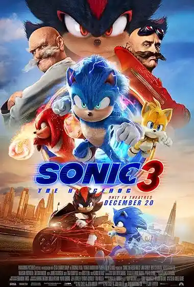 Sonic the Hedgehog 3 (2024) Movie Poster